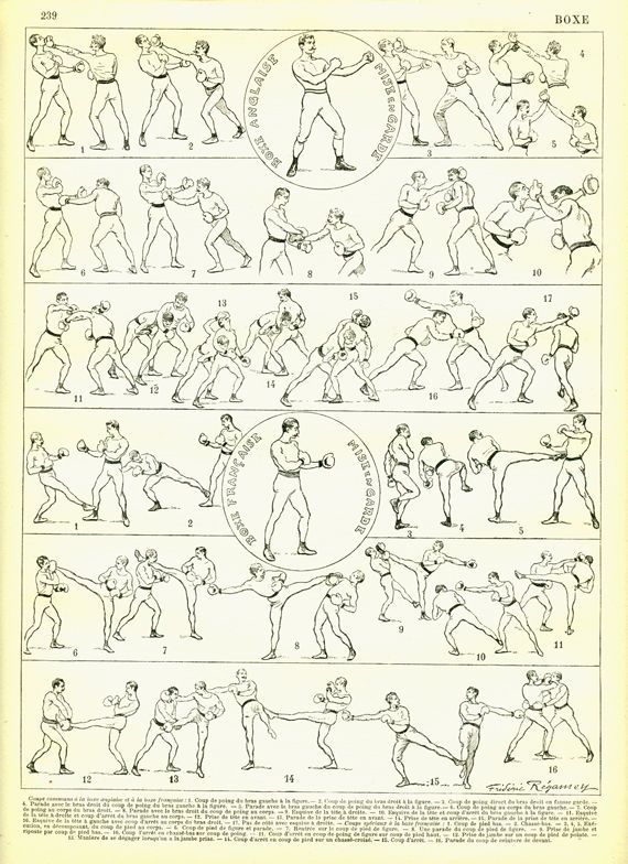 1898 French print Vintage boxing print Vintage boxing poster boxing gift Sports poster Gift fo...jpg