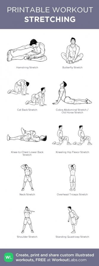 40 Charts of Post Workout Stretches to Prevent Injuries - Bored Art.jpg