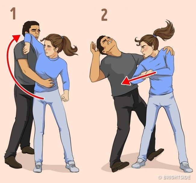 7 Self-Defense Techniques for Women Recommended by a Professional Hayatta Kalma Ipuçları, Haya...jpg