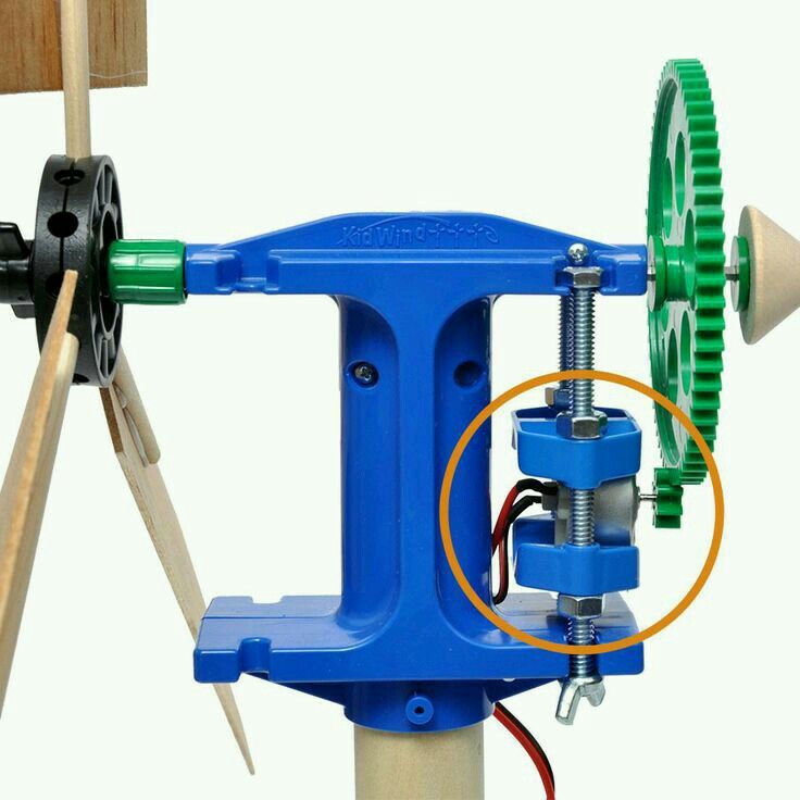 a blue machine with two wooden handles and gears attached to it's sides, on a white background.jpg