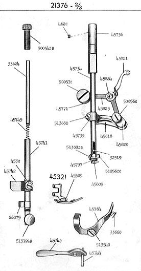 an old diagram shows the parts that are needed to use this machine, including levers _0081.jpg