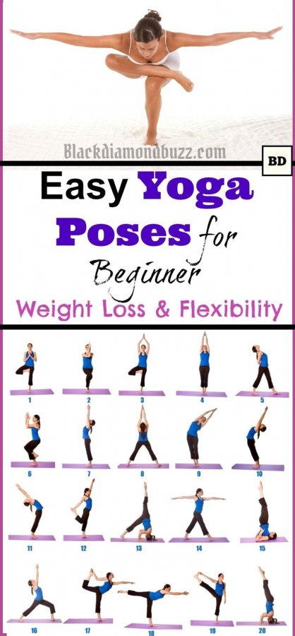 Easy Morning Yoga Poses for Beginner for Weight Loss and Flexibility at Home.jpg