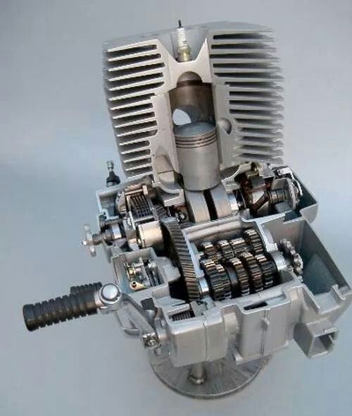 #MZ #Zschopau #engines are always a pleasure to look at. #motorcycle Vintage Motosikletler, Öz...jpg