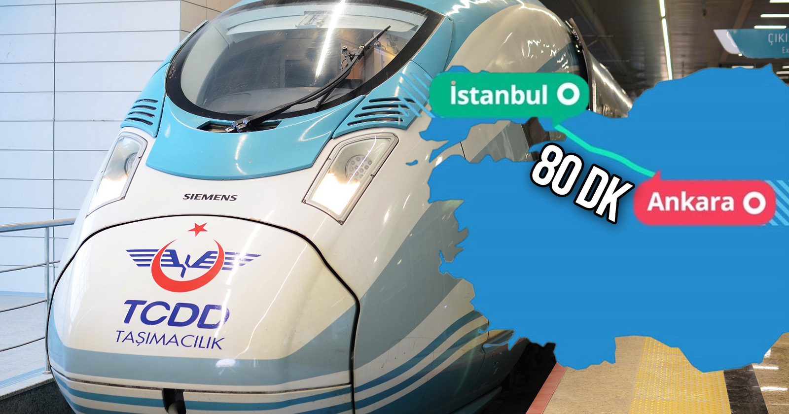 İstanbul-Ankara arası süper hızlı tren