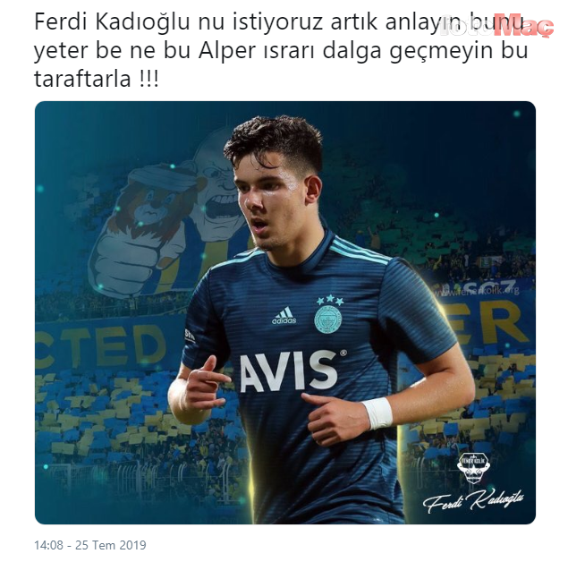 Fenerbahçe'de Ferdi Kadıoğlu isyanı! Alper Potuk...