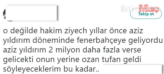 Fenerbahçe'nin Hakim Ziyech pişmanlığı!