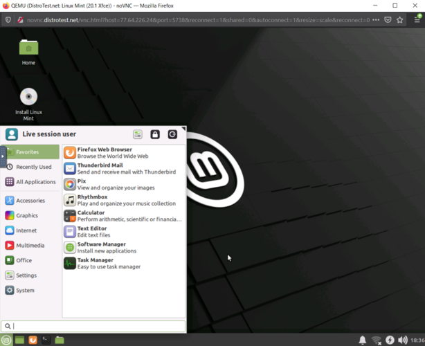 2021-01-29 21_37_00-QEMU (DistroTest.net_ Linux Mint (20.1 Xfce)) - noVNC — Mozilla Firefox.png