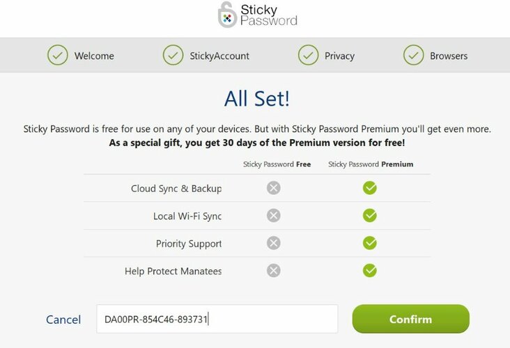 Sticky Password lisans anahtarı-1.JPG