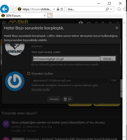 gif pp yapamiyorum shiftdelete net