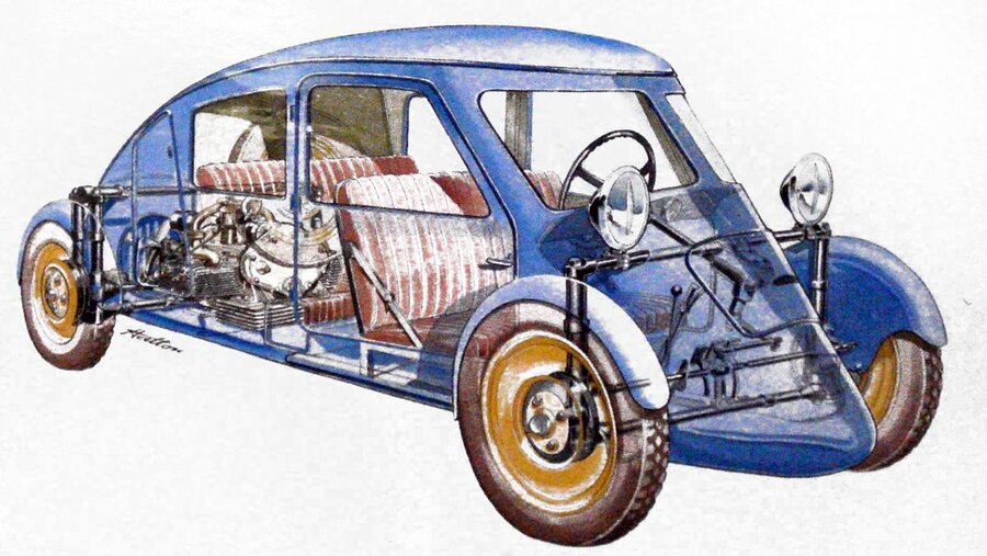 1927 Claveau Illustrated by Brian Hatton.jpg