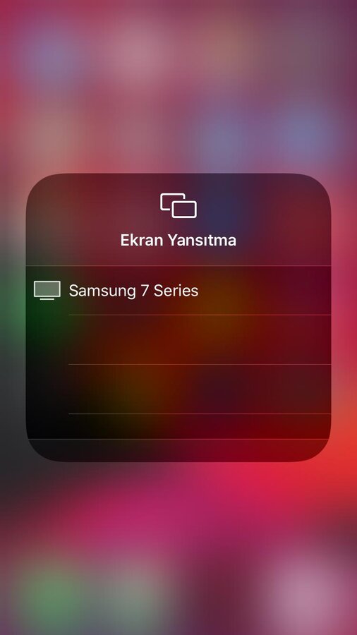iphone ekran yansitma toshiba tv