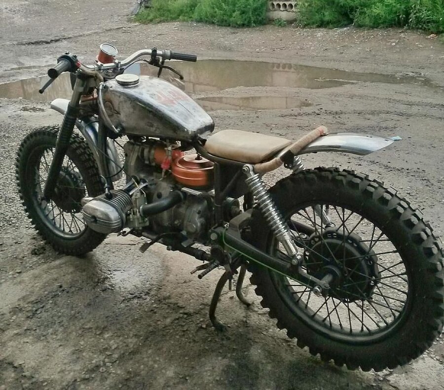 ______ ____ ____ _67-36 1984 - Ural scrambler _______ ____ _ ________ Özel Motosikletler, Spor...jpg