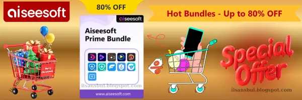 Aiseesoft Prime Bundle 11-in-1 Lifetime – Christmas 80% Discount