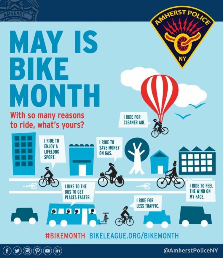 [AMHERST POLICE, NY] - May is National Bike Safety Month #BikeSafetyMonth.jpg
