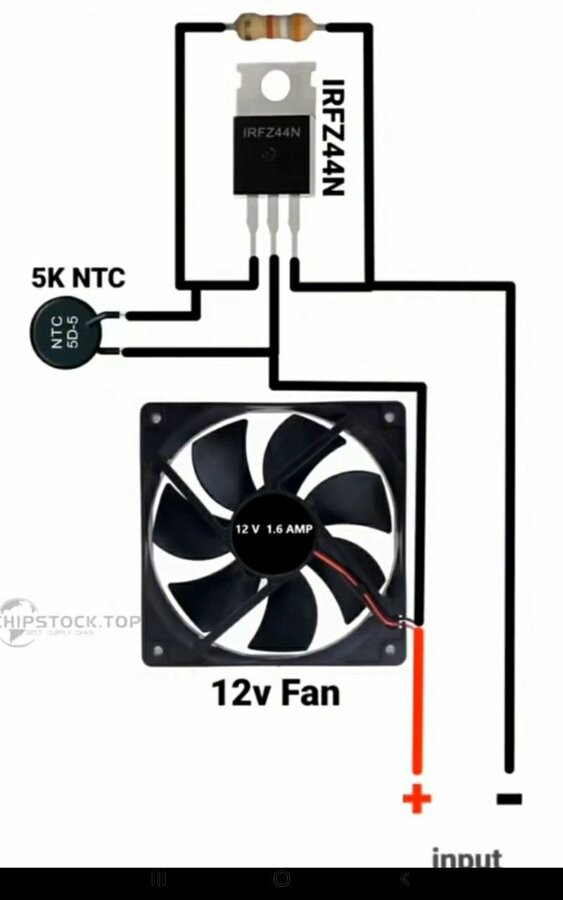 an electric fan with two wires connected to it.jpg