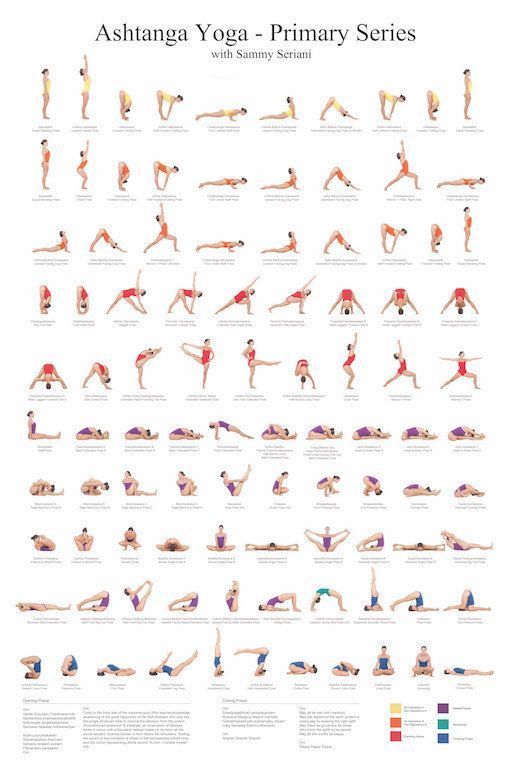 Ashtanga Yoga Primary Series poster -  24_36 Ashtanga Yoga primary series with Sammy Seriani. ...jpg