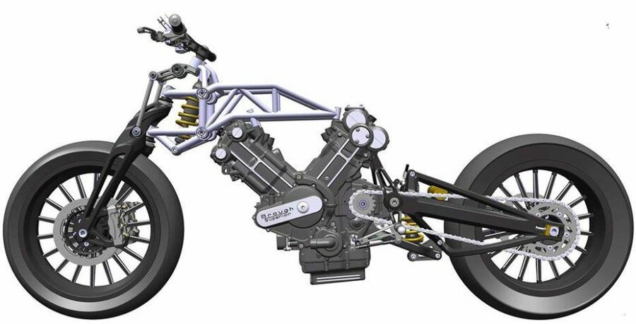 Cafe Racer Moto Image - Brough Superior Hossack - UNLIMITED Engineering Image - Brough Superio...jpg