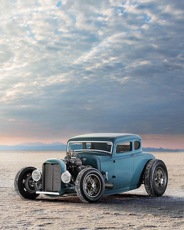 #calautocreations Model A watching the sun set over the salt. _ #brandang #modela #calautocrea...jpg