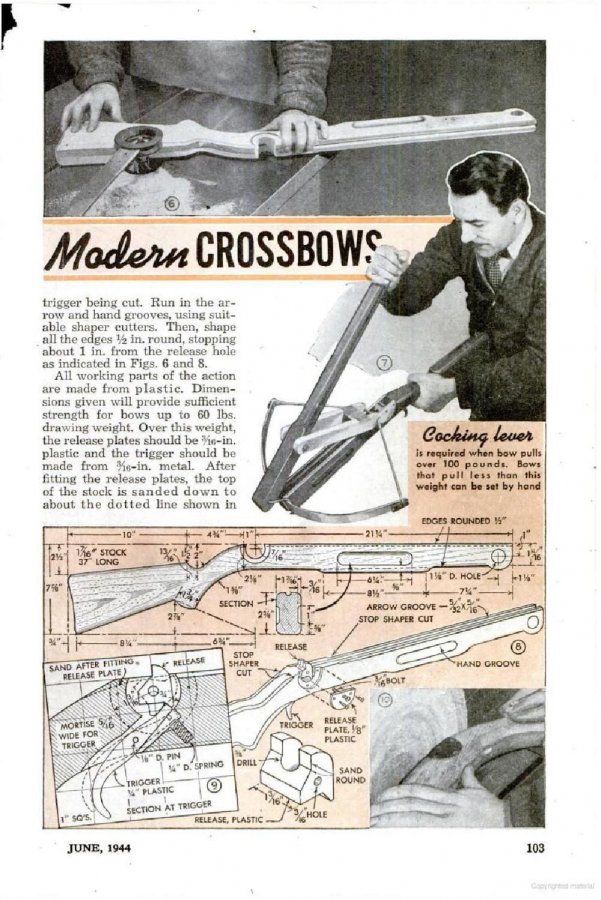 #ClippedOnIssuu from Build a metal crossbow using a leaf spring plans.jpg
