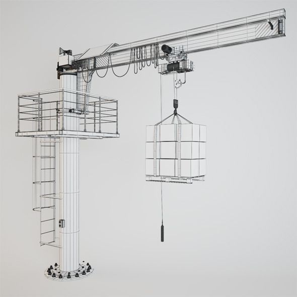 Crane This is a high poly 3d model crane.jpg