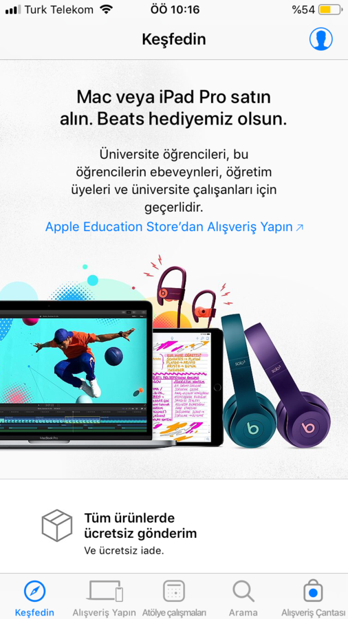 apple in ogrenci indirimi kampanyasindan yararlarmak istiyorum shiftdelete net forum turkiye nin en iyi teknoloji forumu