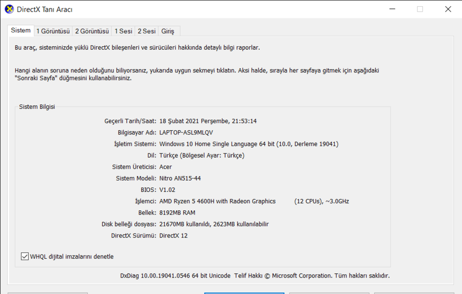 DirectX Tanı Aracı 18.02.2021 21_56_09.png