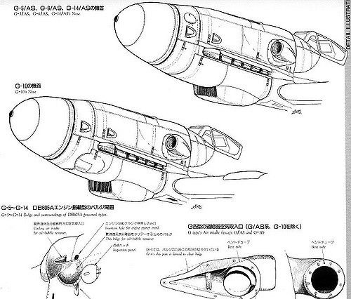 (For Aero Modelers) Messerschmitt Bf 109 G details (in english and japanese) 2 _ por GLORY. Th...jpg