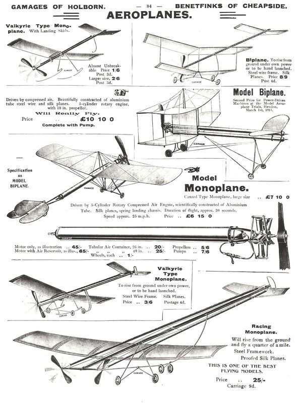 GAMAGES Antique Model Aircraft.jpg