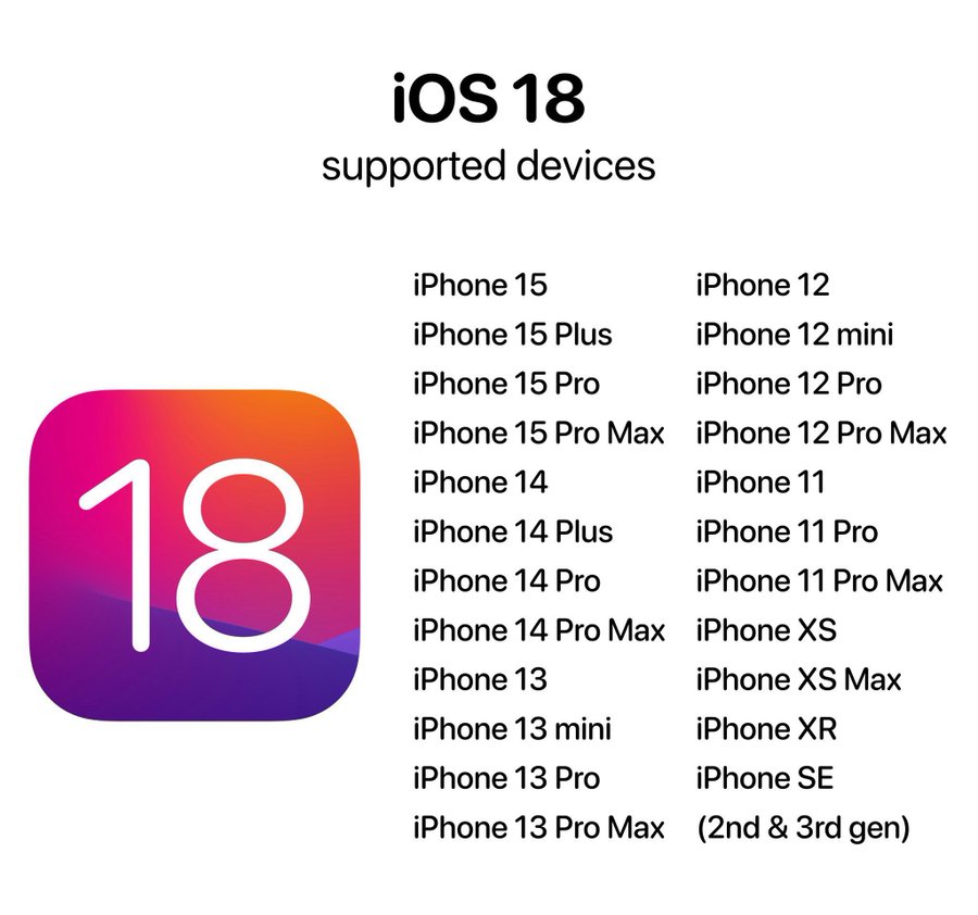 iOS 18'e güncellenecek iPhone'lar belli oldu.jpg