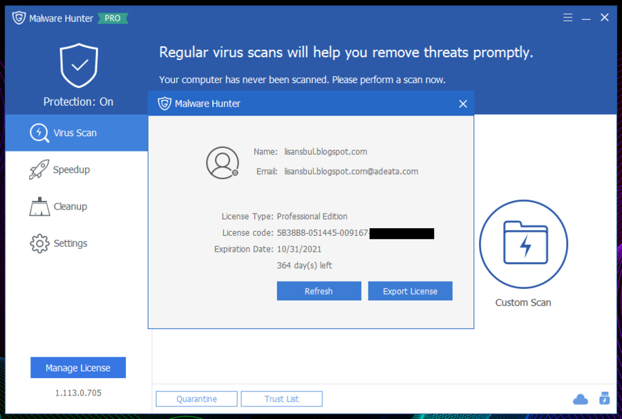 Malware Hunter Pro License.PNG