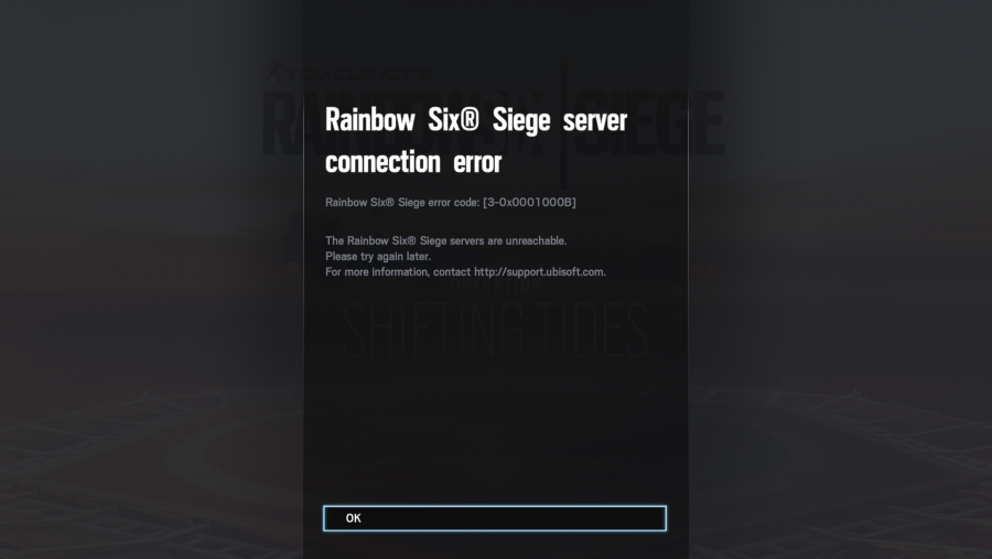 Server connect error. Ошибка соединения код ошибки Rainbow Six Siege 4-0xfff0be20. Код ошибки Rainbow Six Siege 0-0x00100608. R6 Siege зависает при синхронизации. Код ошибки Rainbow Six Siege [8-0x00000350].