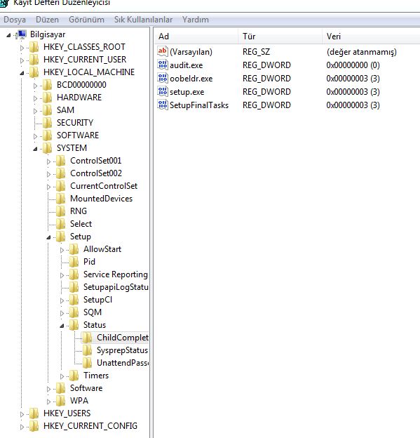 regedit mavi ekran.JPG