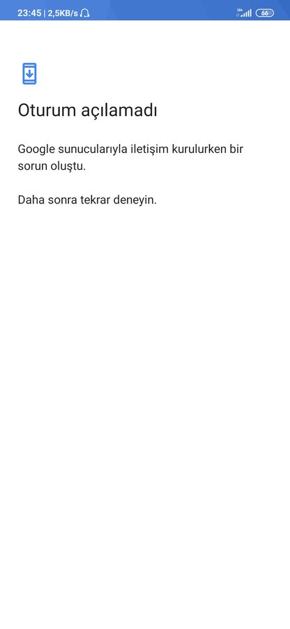 xiaomi redmi note 8 pro hesap sorunu