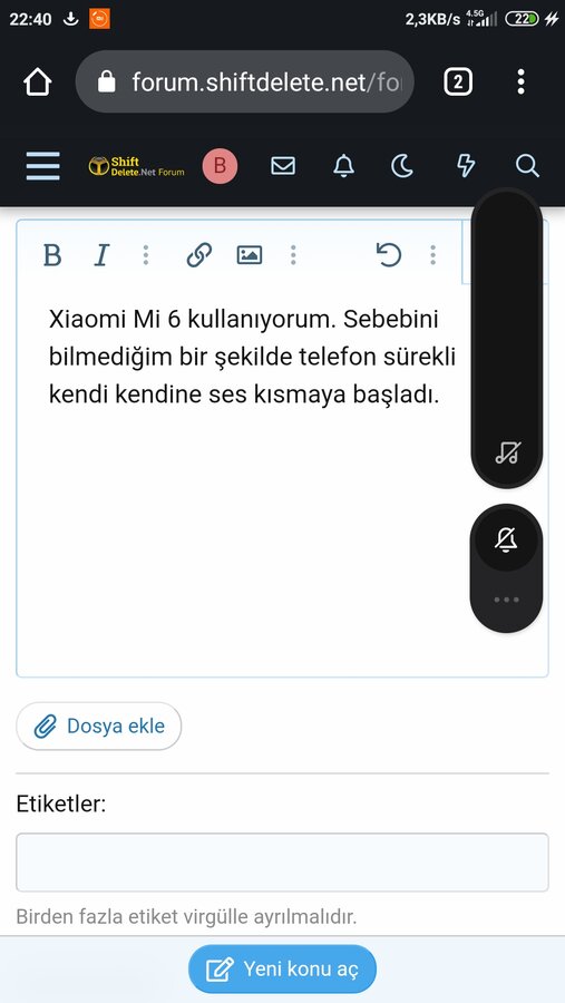 telefon surekli kendi kendine sesi