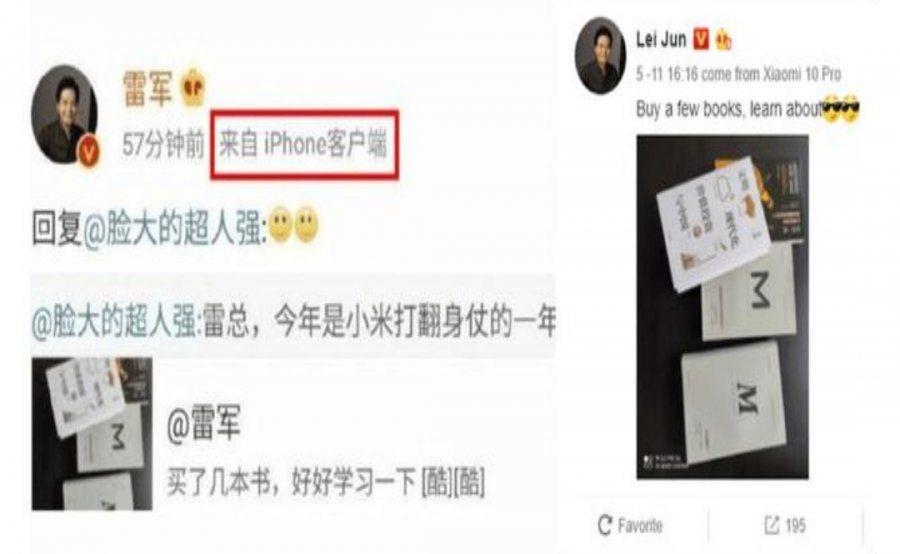 Xiaomi CEO'su iPhone kullanıyor 