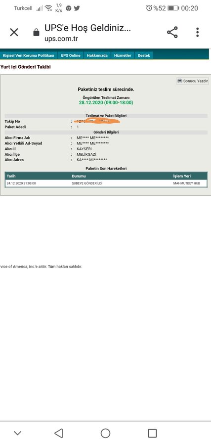 ups kargo kac gunde gelir shiftdelete net forum turkiye nin en iyi teknoloji forumu