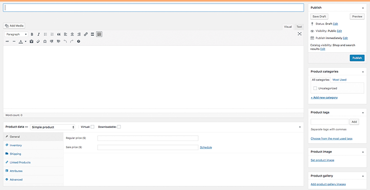 The-add-product-screen-in-WooCommerce-is-very-similar-to-WordPress2.png