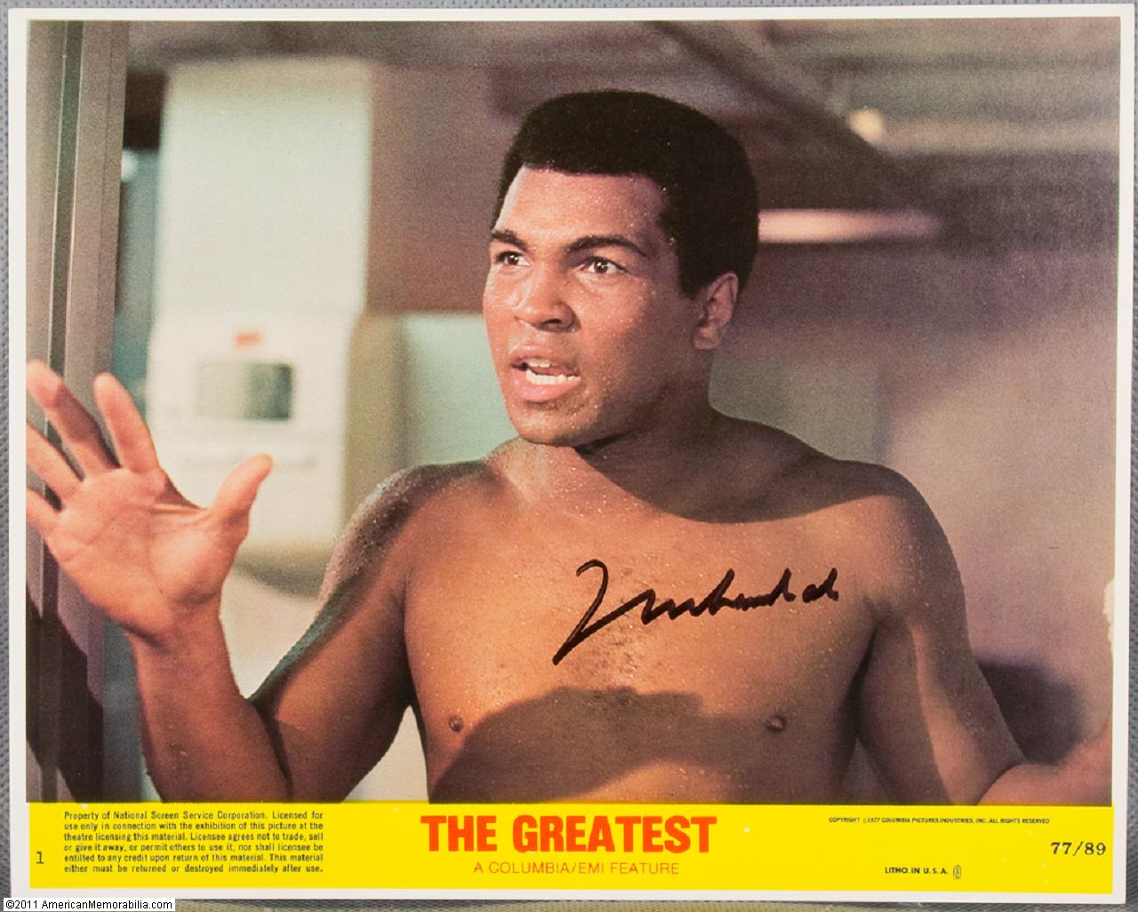 The Greatest, Muhammad Ali Film Poster 2, 1977.jpg