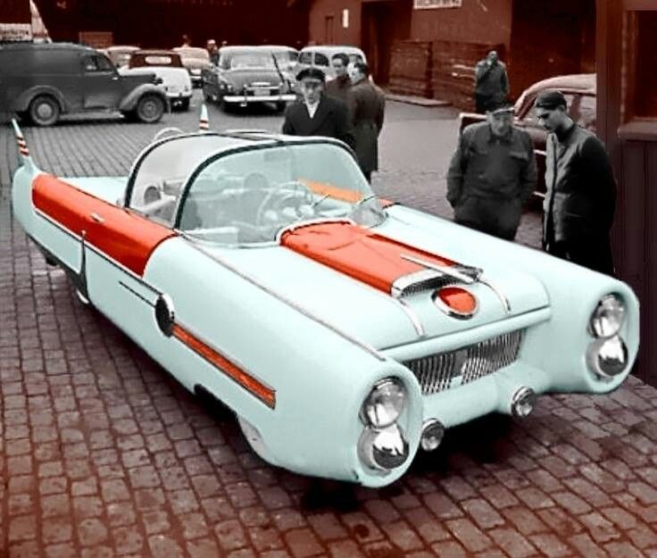 - This Dream Car with gullwing doors was built in 19 ...-_ Tento Dream Car s gullwing dverami ...jpg