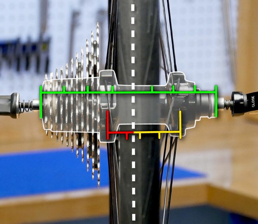 Wheel Dishing (Centering) This article will review how to check and adjust bicycle wheel dishi...jpg