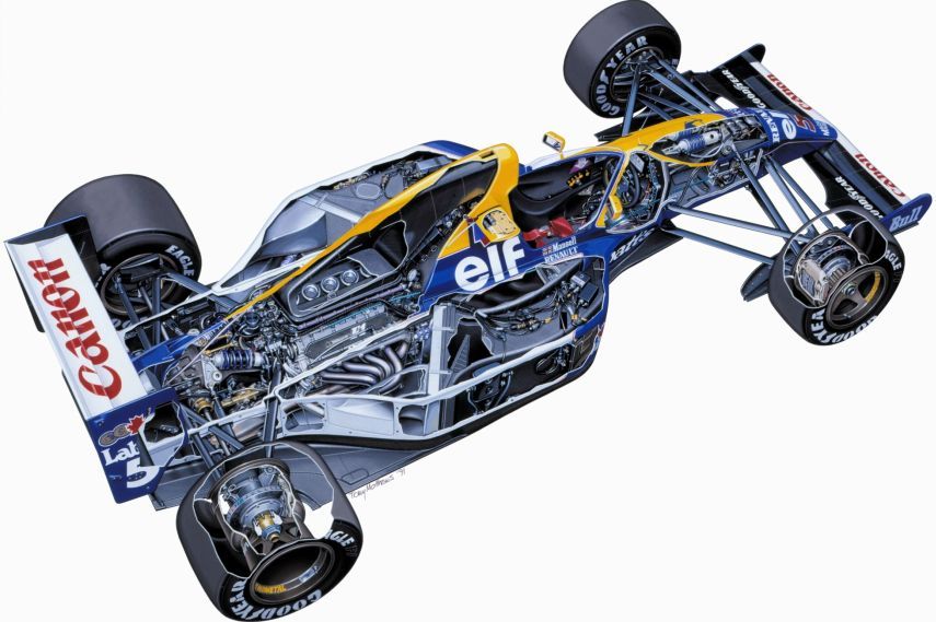 #Williams #WilliamsFW14 #F1 #Formula1 #FormulaOne #car #racecar #racing #GrandPrix #GP #speed ...jpg