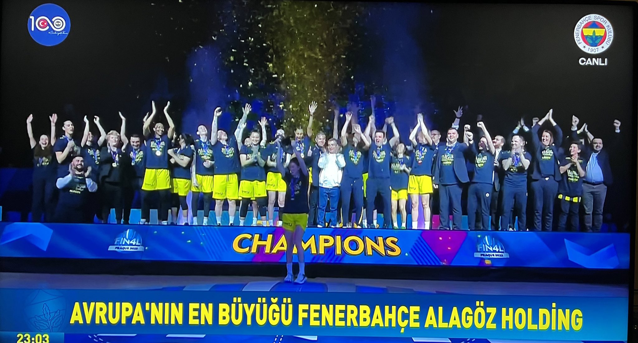 Euroleague şampiyonu Fenerbahçe