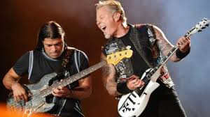 James Hetfield and Robert Trujillo Concert Photo.