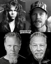 James Hetfield's Change Over Time.