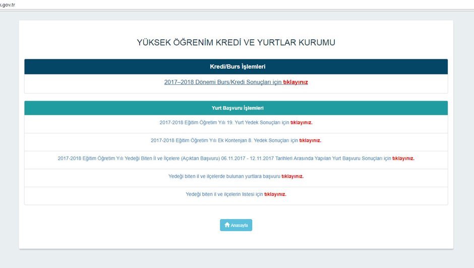 kyk burs kredi sonuclari aciklandi iste sorgulama ekrani shiftdelete net forum turkiye nin en iyi teknoloji forumu