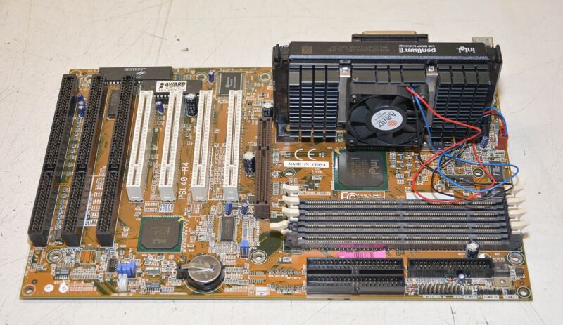 Intel Pentium II 266 MMX P6L40-A4 Motherboard | eBay