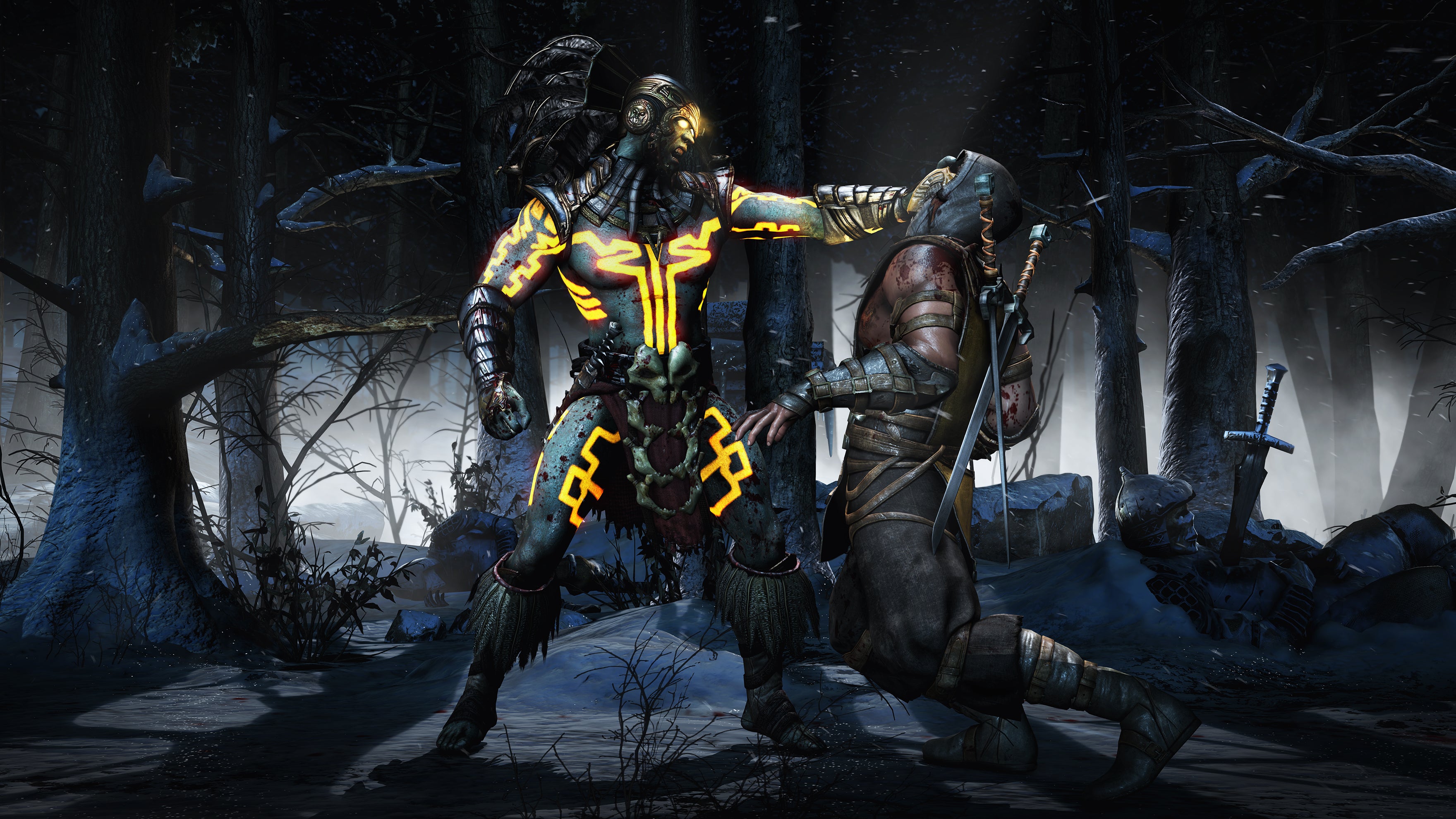 MortalKombatX_Kotal_Scorpion_SnowForest_Choke.jpg