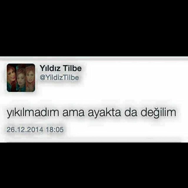 yıldıztilbe #yıkılmadım #ama #ayakta #da #değilim #yatakt… | Flickr
