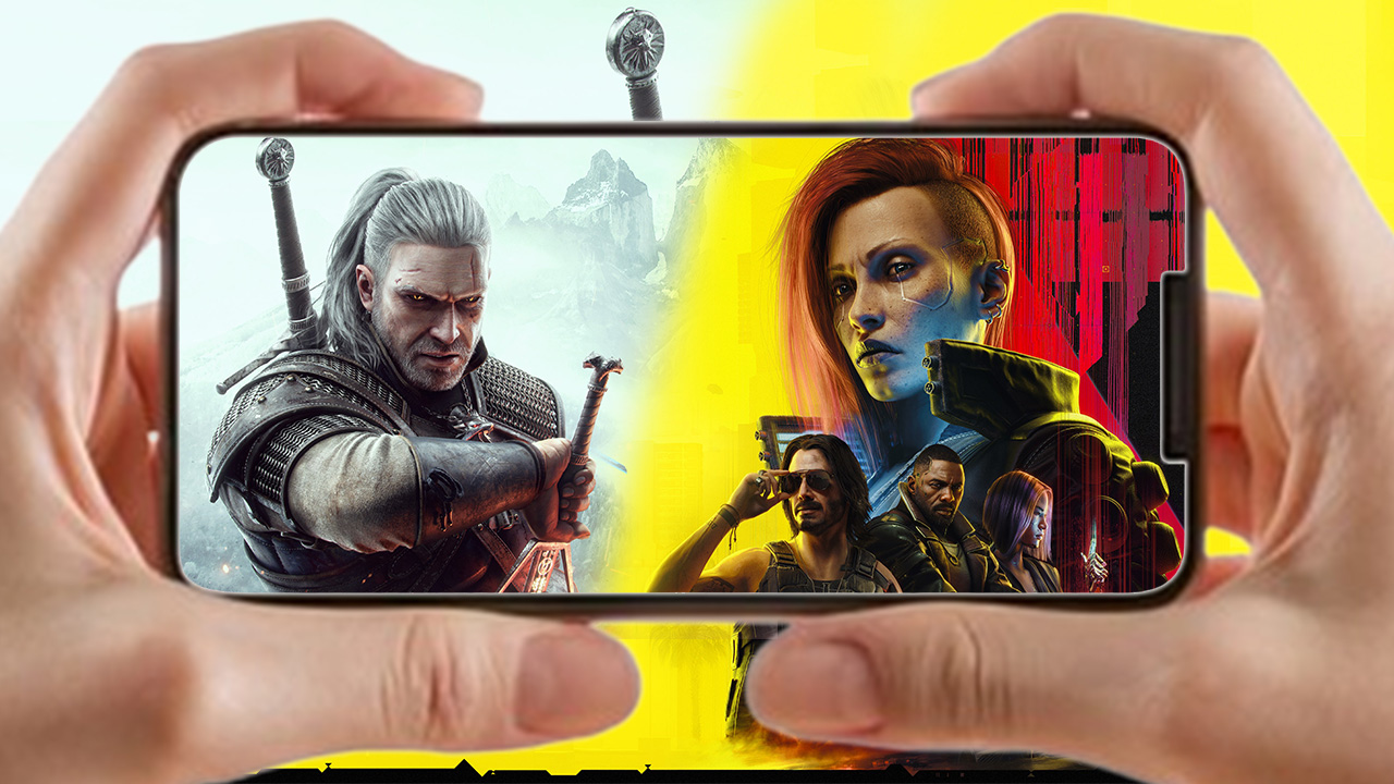 Cyberpunk 2077 Witcher mobil