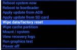 Xiaomi Redmi Note Format Atma